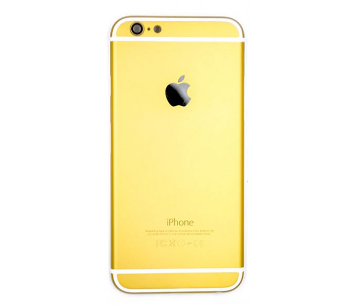 iPhone 6 Aluminum Back Housing Color Conversion - Golden